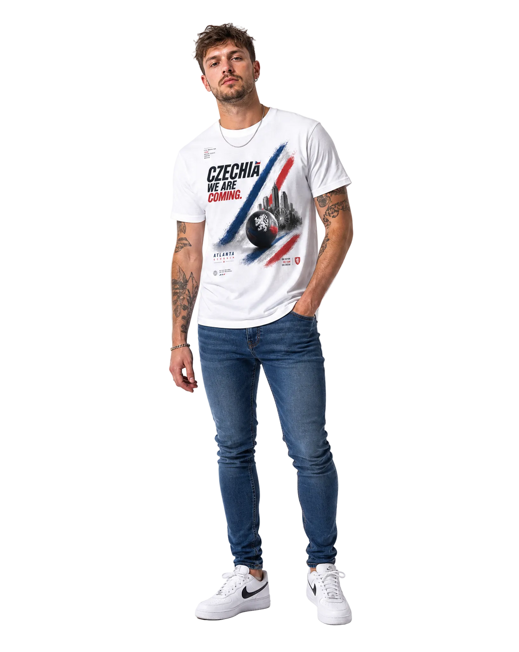 Czechia "We Are Coming" Modern Tee
