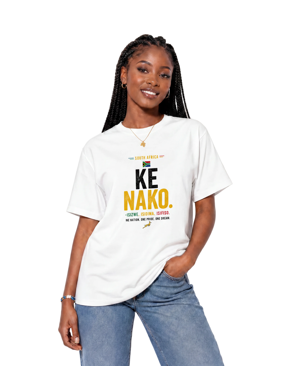 South Africa “Ke Nako.” Tee