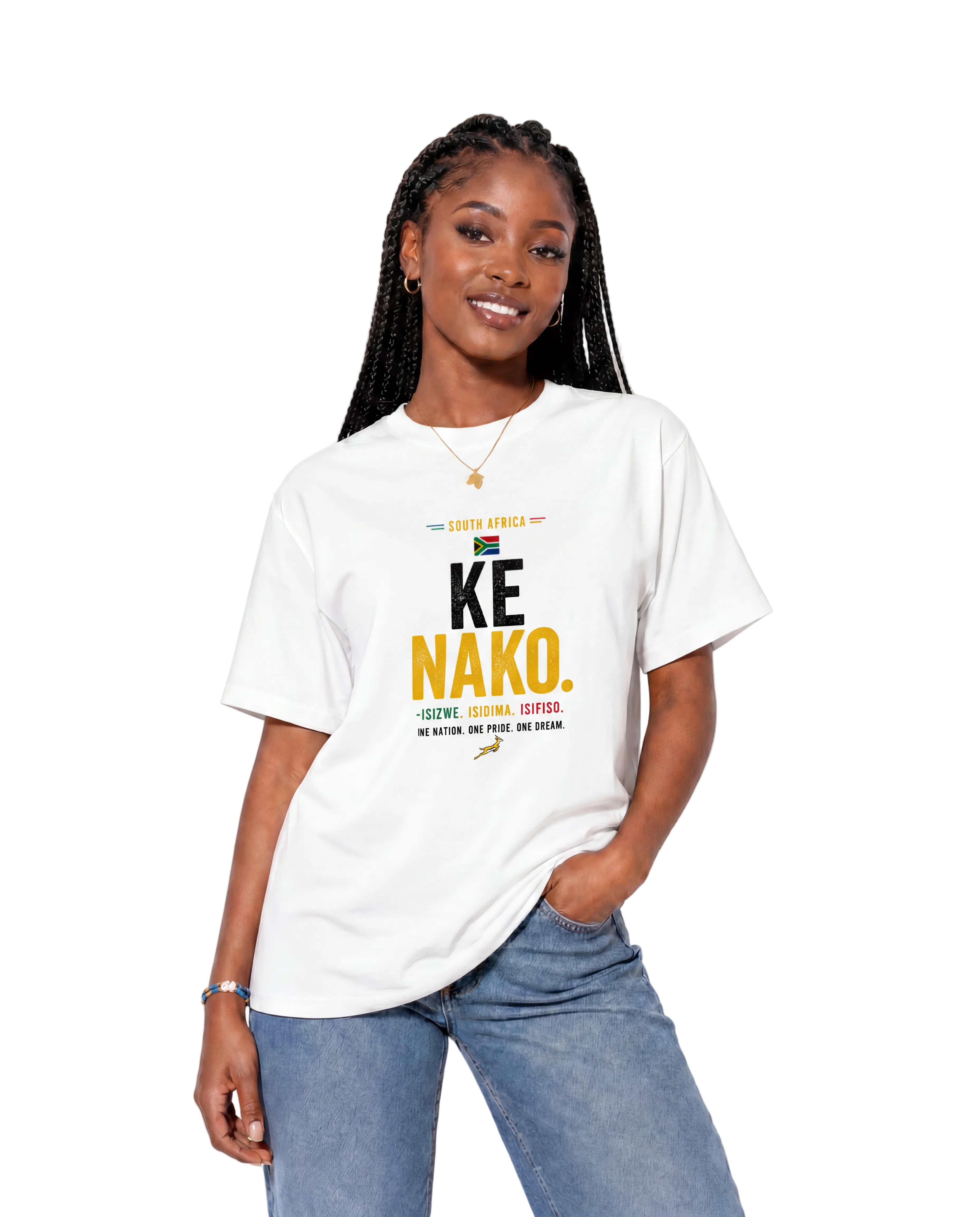 South Africa “Ke Nako.” Tee