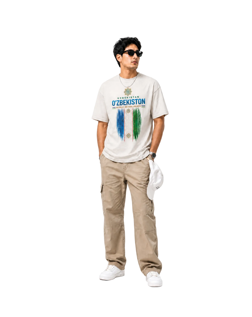 Uzbekistan Heritage Graphic T-Shirt