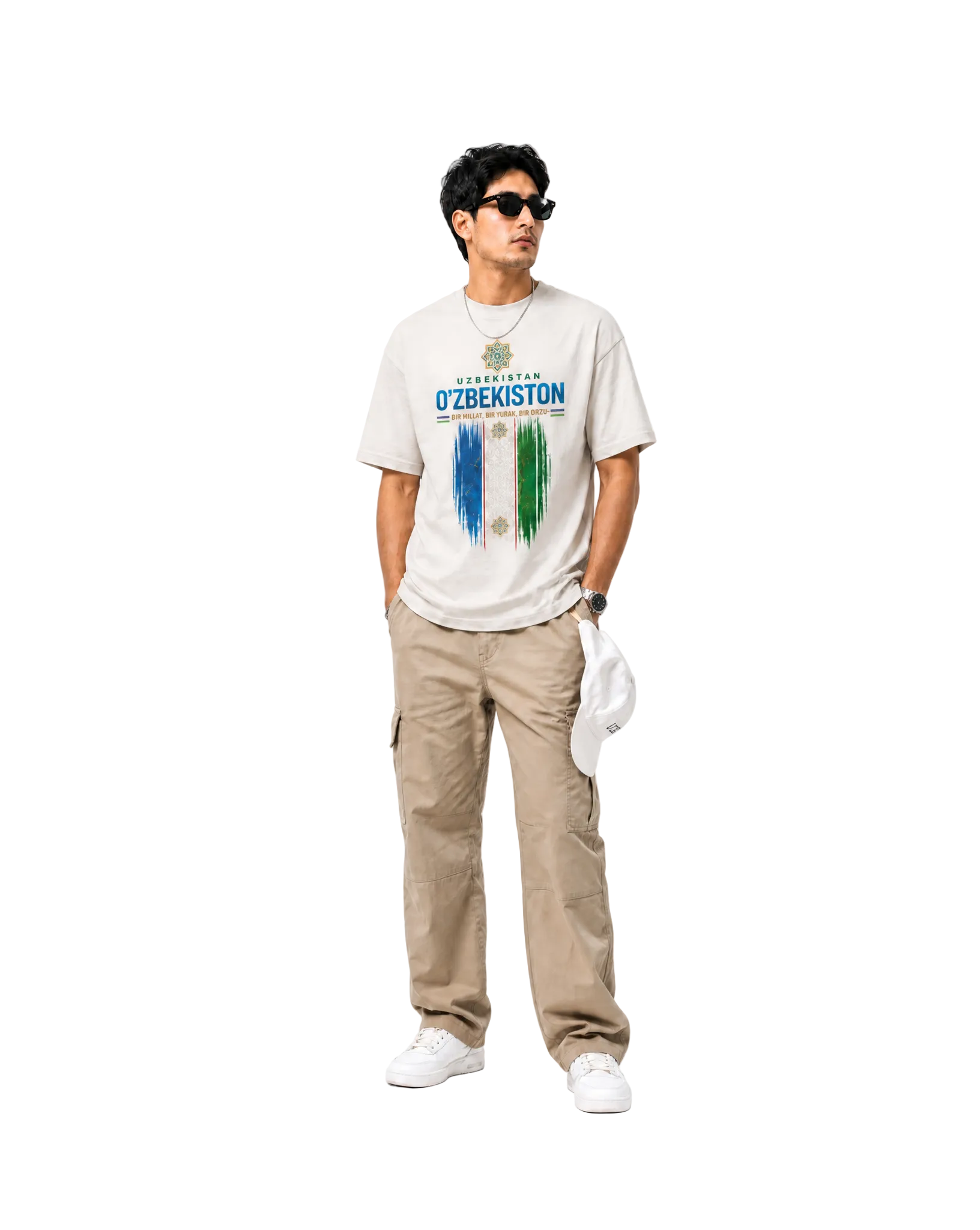 Uzbekistan Heritage Graphic T-Shirt