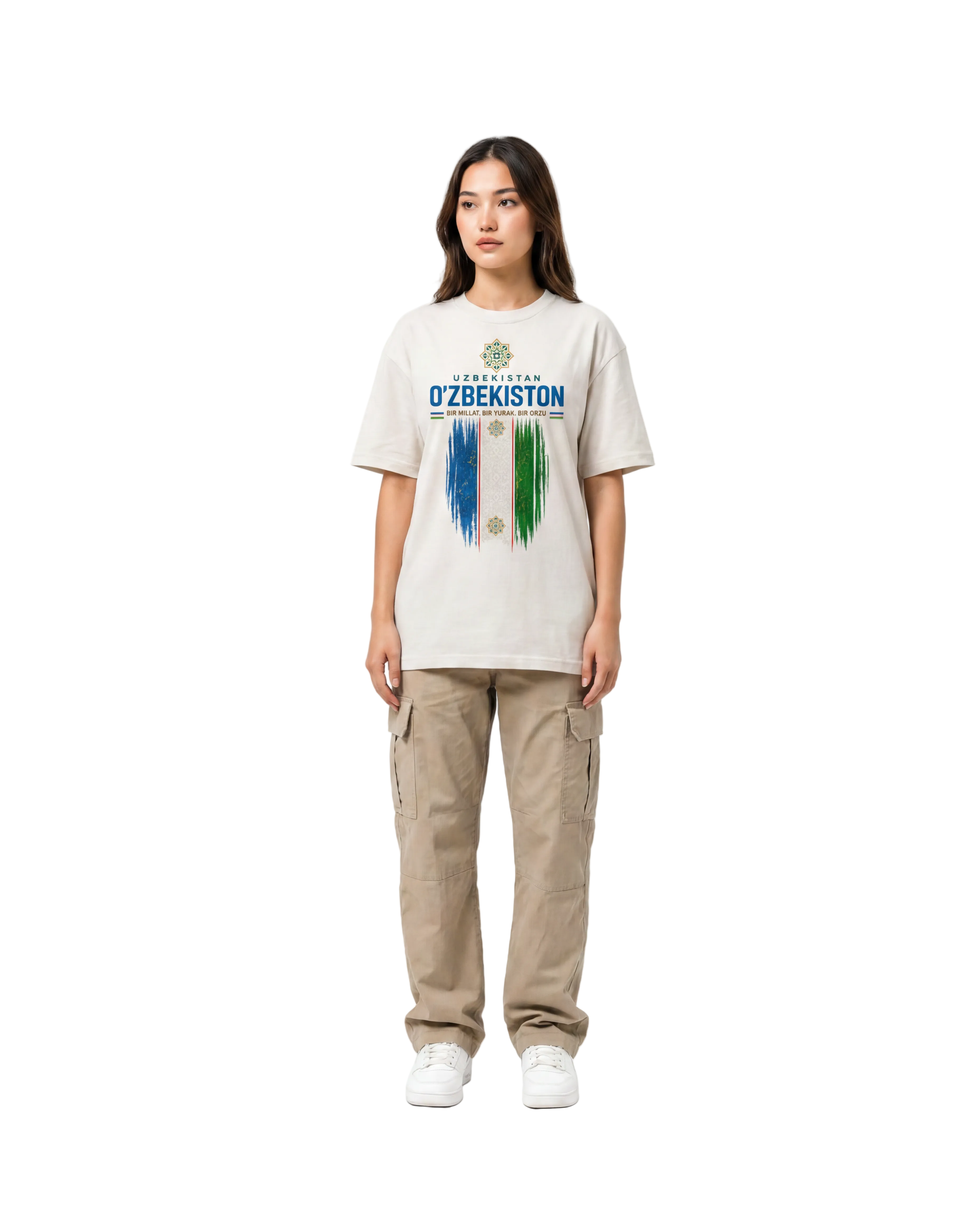 Uzbekistan Heritage Graphic T-Shirt