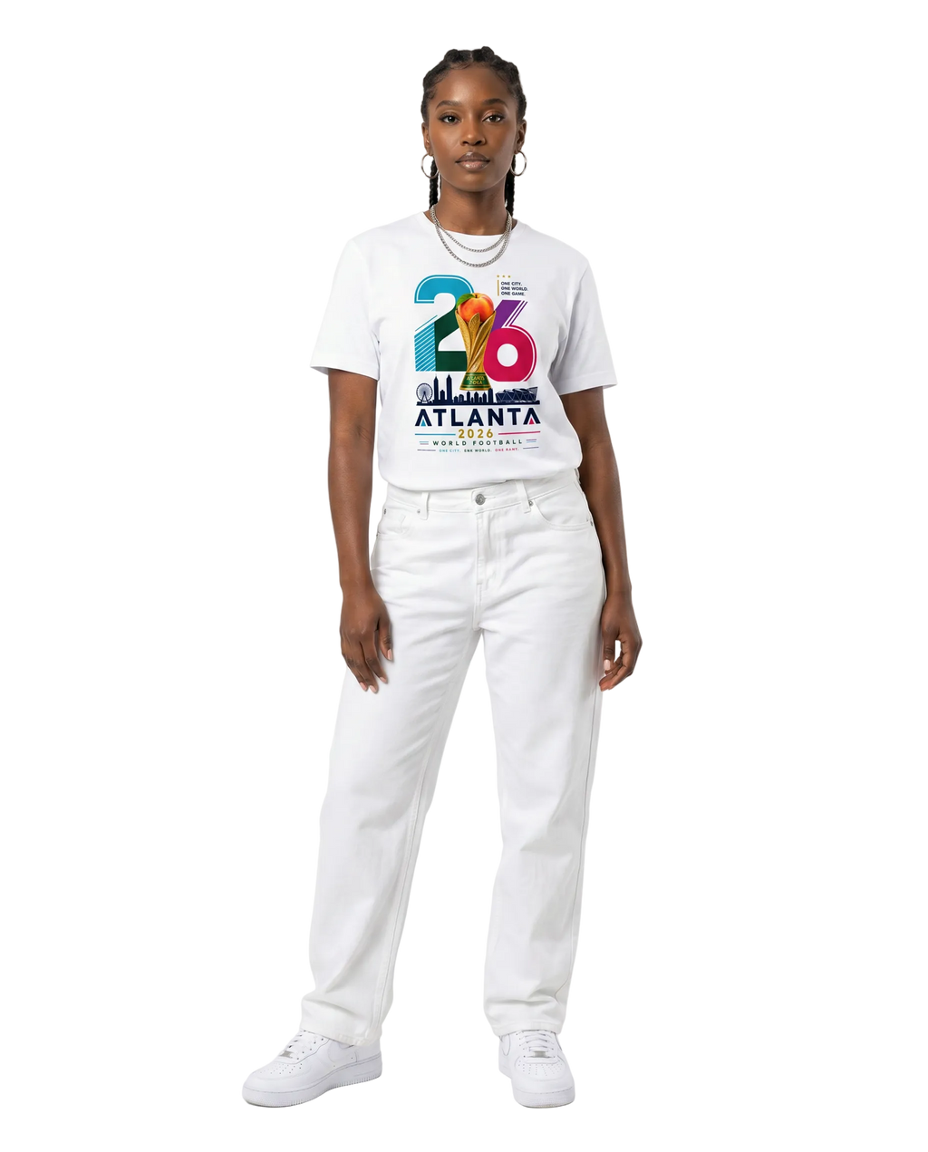 Atlanta 2026 World Football Tee