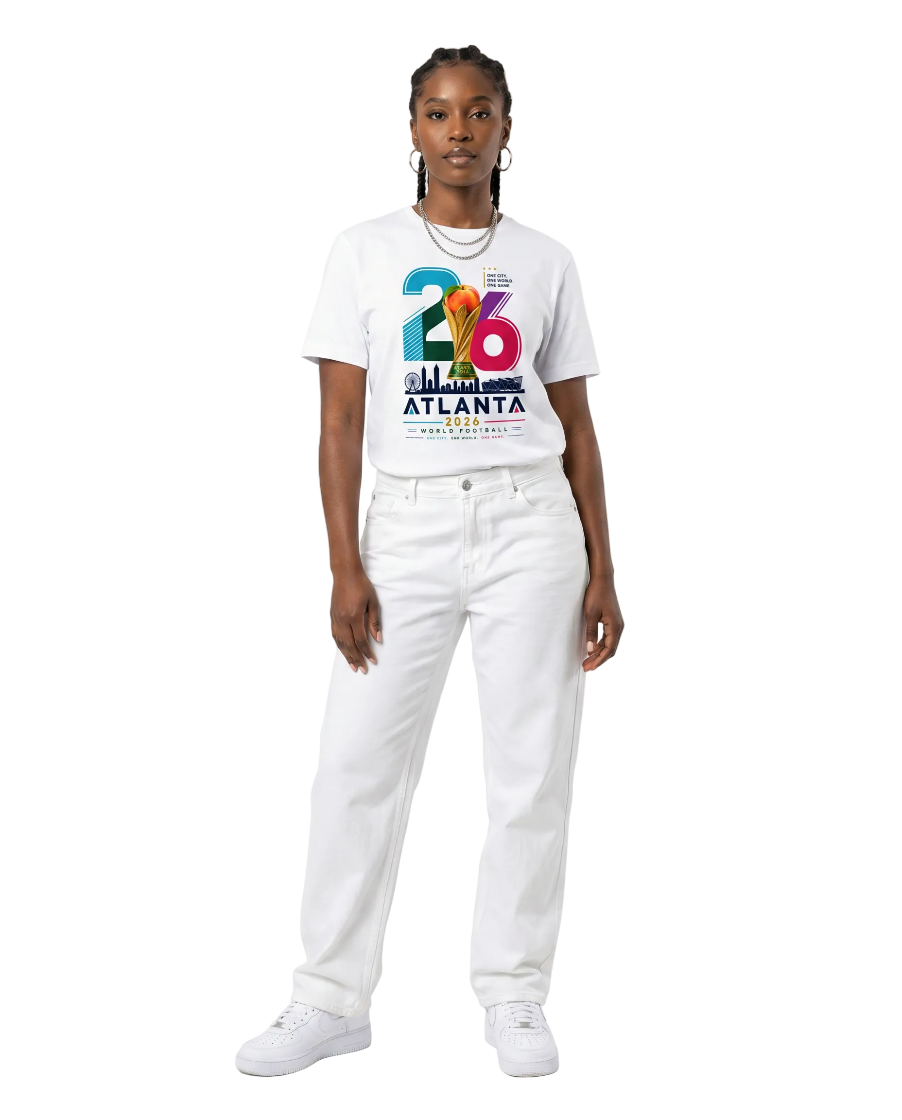 Atlanta 2026 World Football Tee