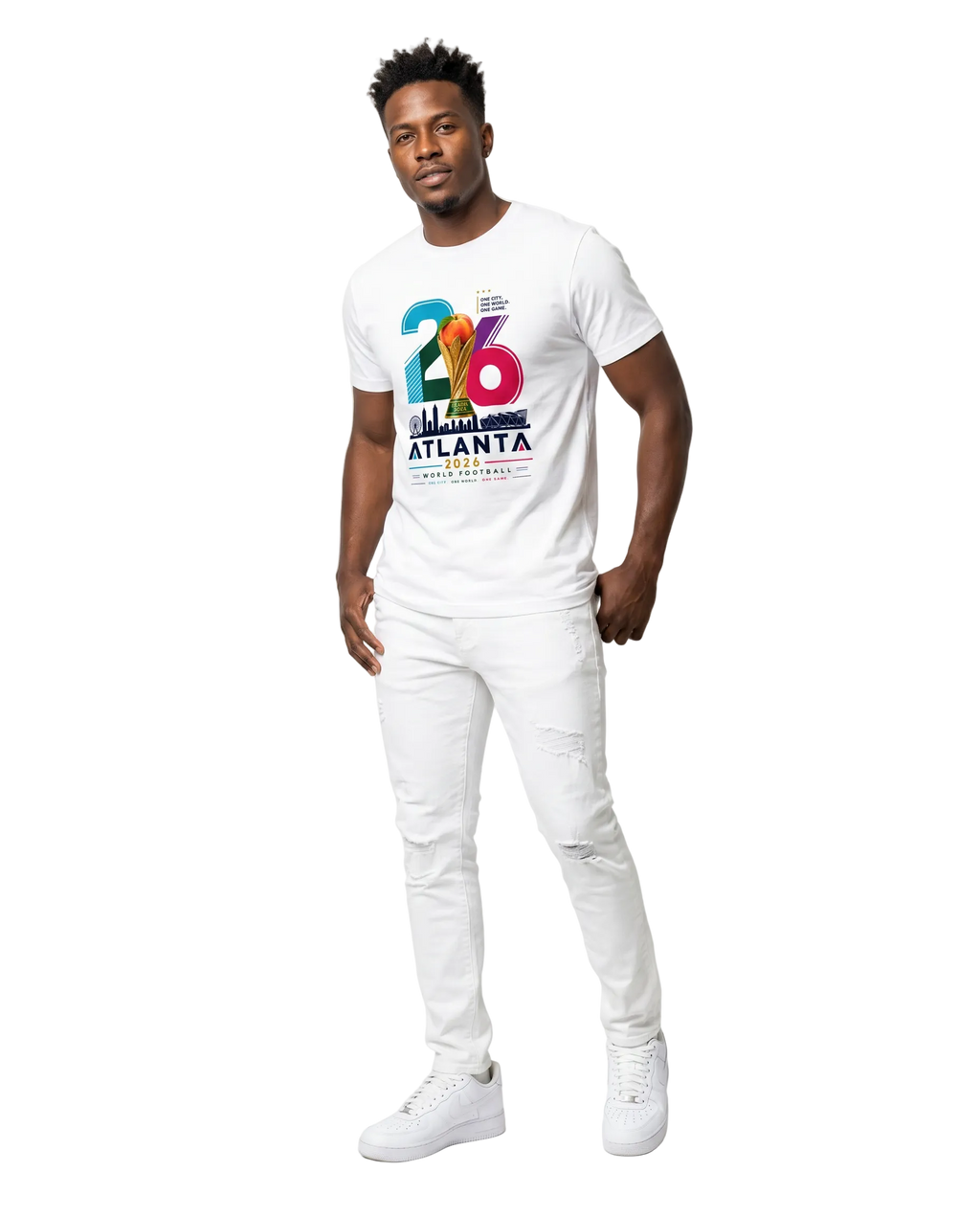 Atlanta 2026 World Football Tee