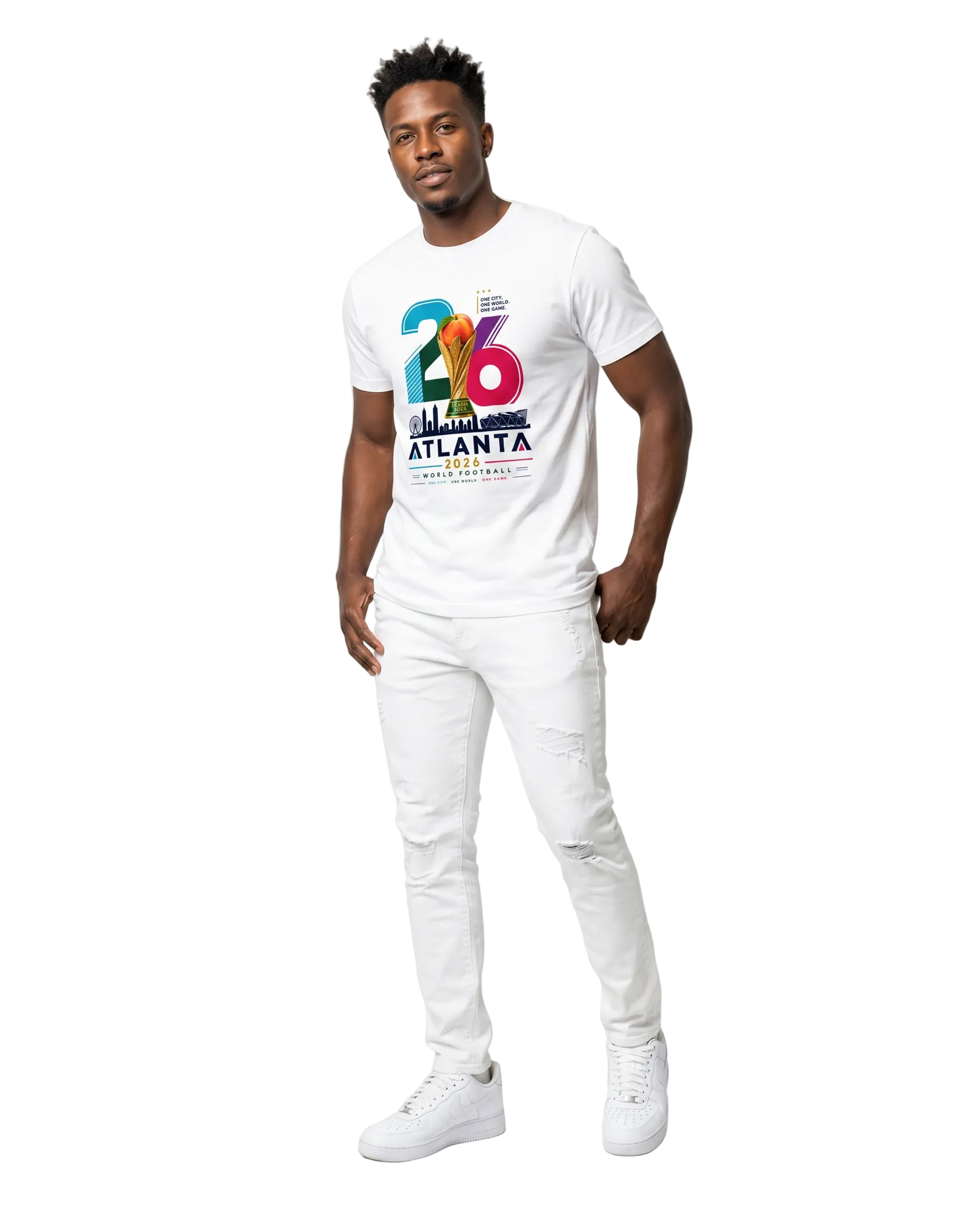 Atlanta 2026 World Football Tee
