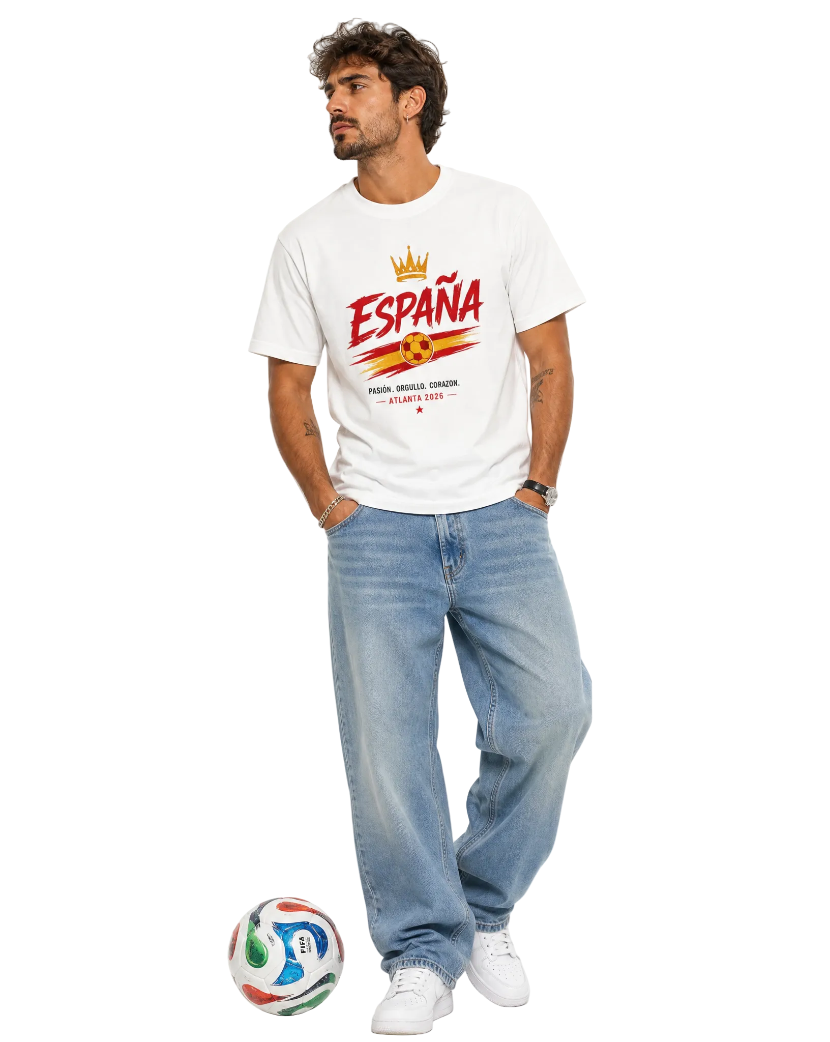 Spain “Pasión. Orgullo. Corazón.” Tee