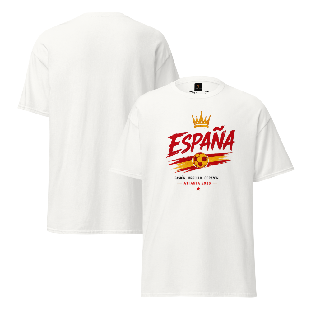 Spain “Pasión. Orgullo. Corazón.” Tee