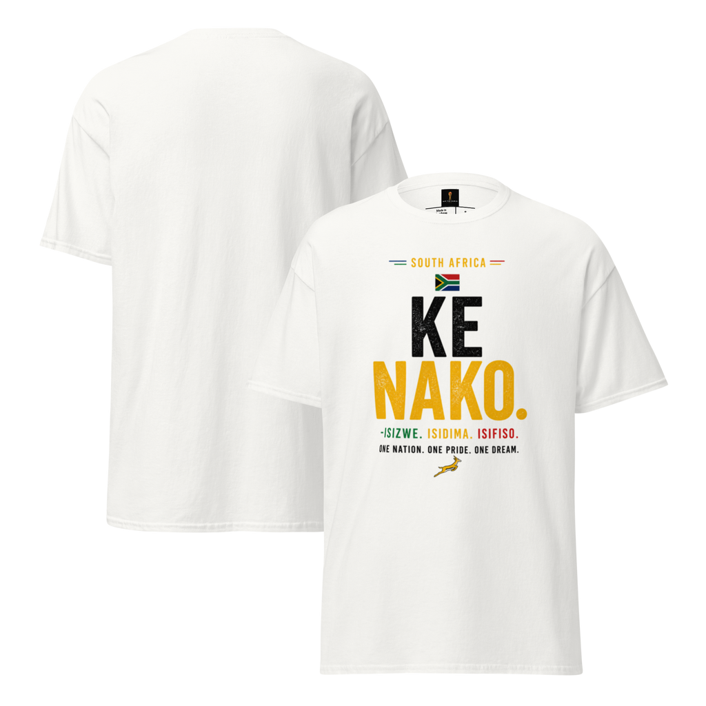 South Africa “Ke Nako.” Tee